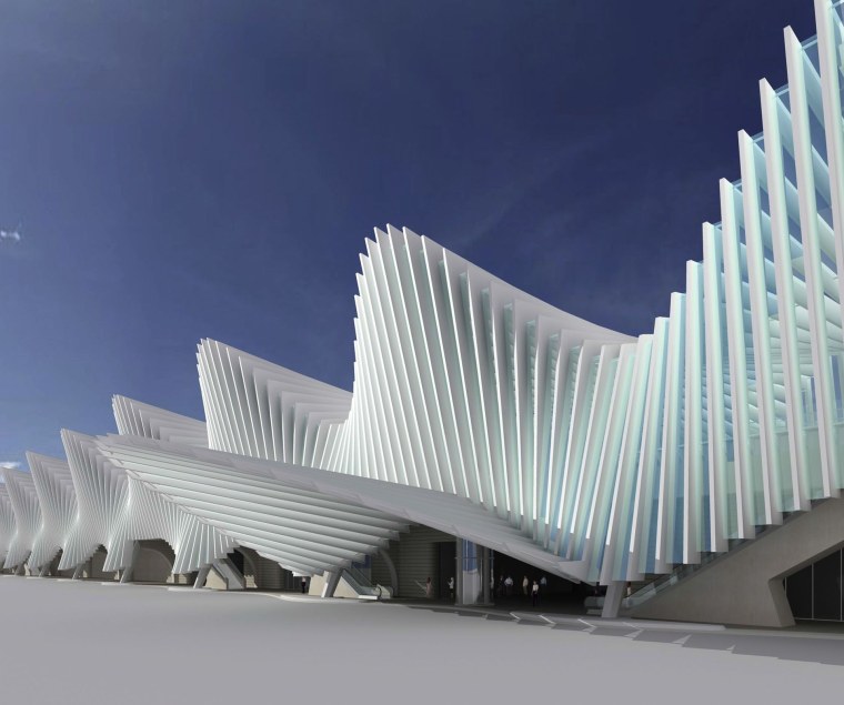 Станция Реджио Эмилия Сантьяго Калатрава