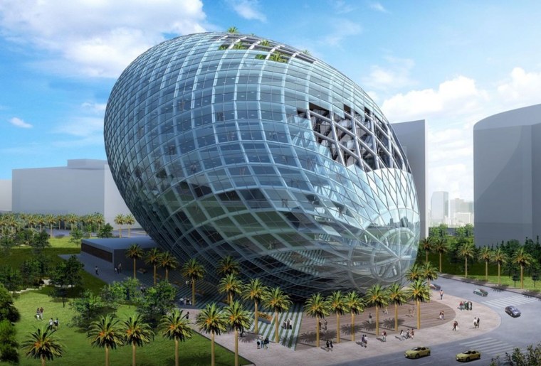 Cybertecture Egg, Мумбаи