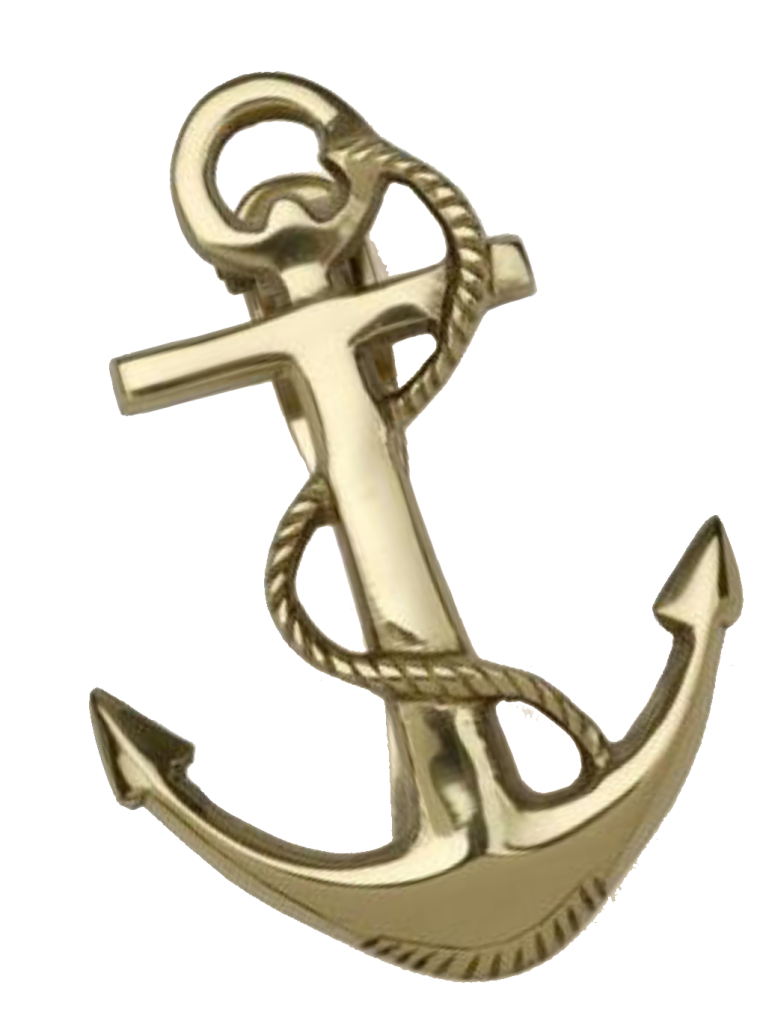 Значок морской якорь