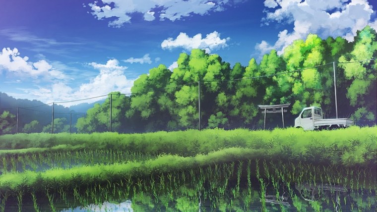 Лес Макото Синкай