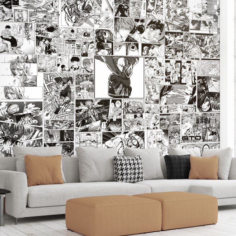 Обои комиксы на стену