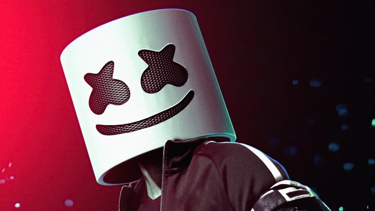 Кристофер Комсток Marshmello без маски