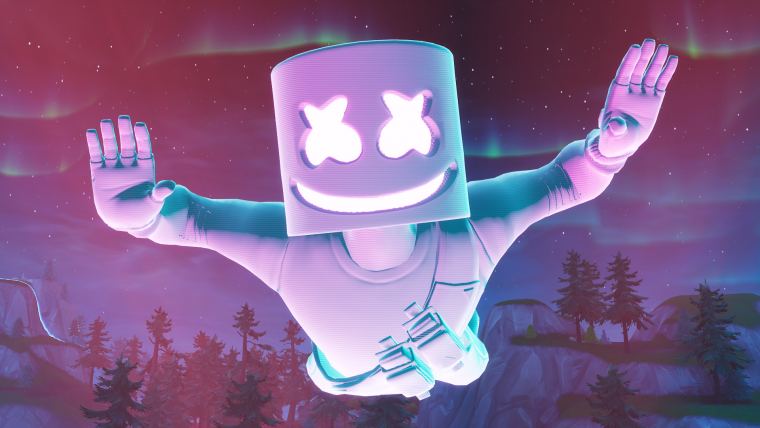 Маршмеллоу Fortnite арт