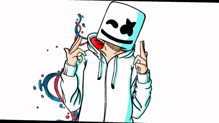 Маршмеллоу певец неон 2022