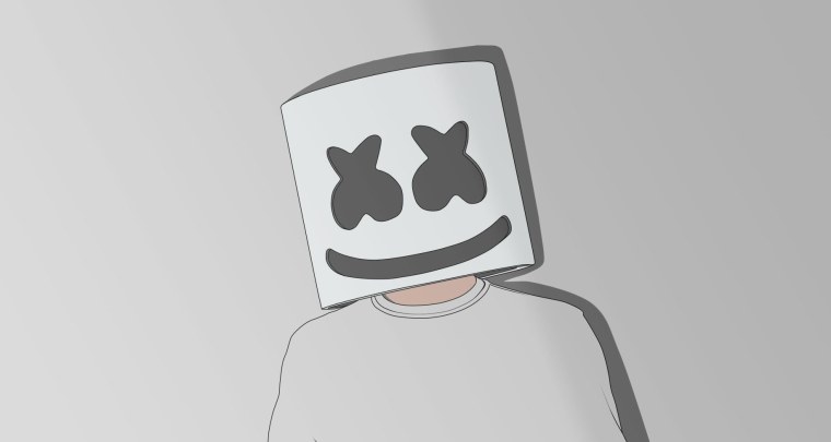 Маршмеллоу певец рисунок