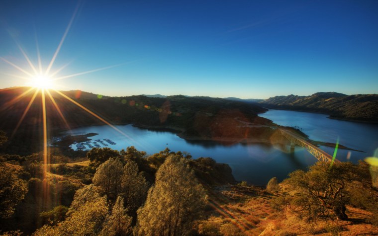 Красивый закат