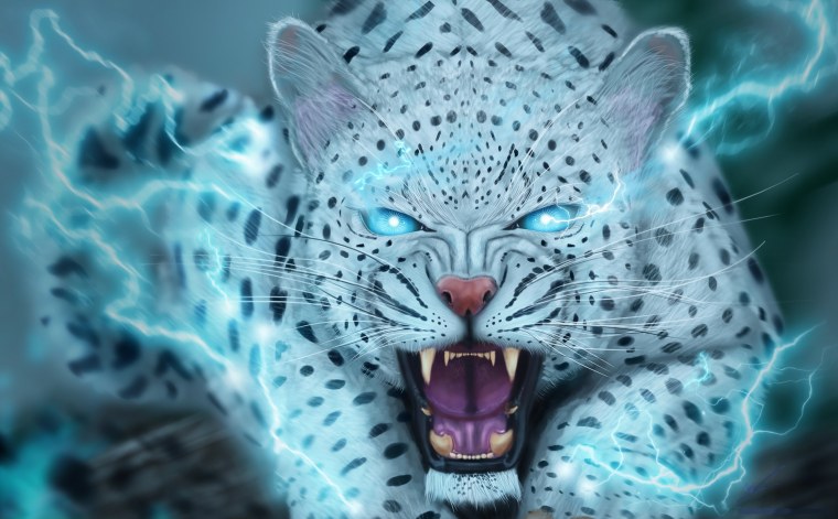 Грозный леопард