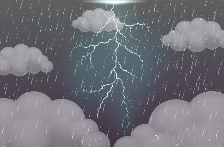 Гроза над морем