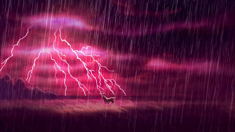 Фиолетовая молния