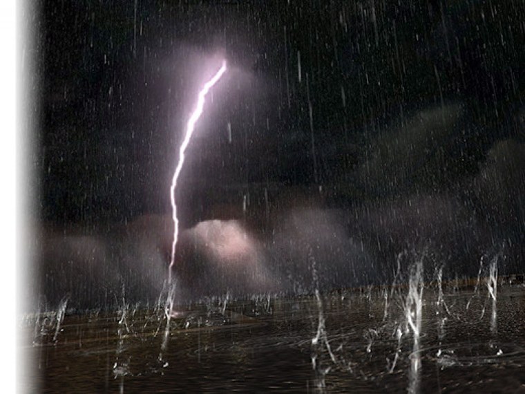 Дождь с грозой для сна