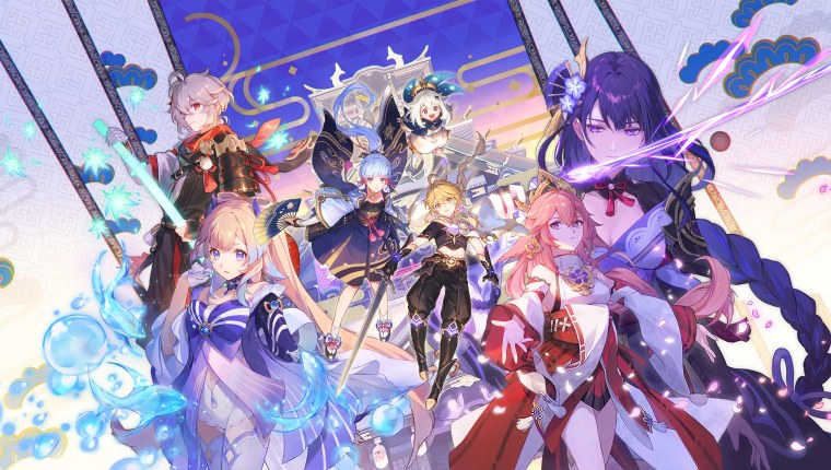 Рыбалка Геншин Импакт