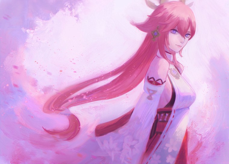 Геншин Импакт YAE Miko