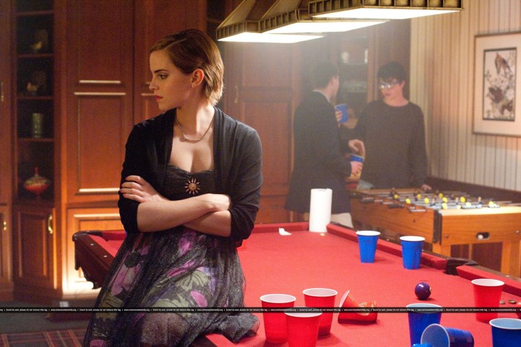 Бонни Райт маленькая и Эмма Уотсон маленькая