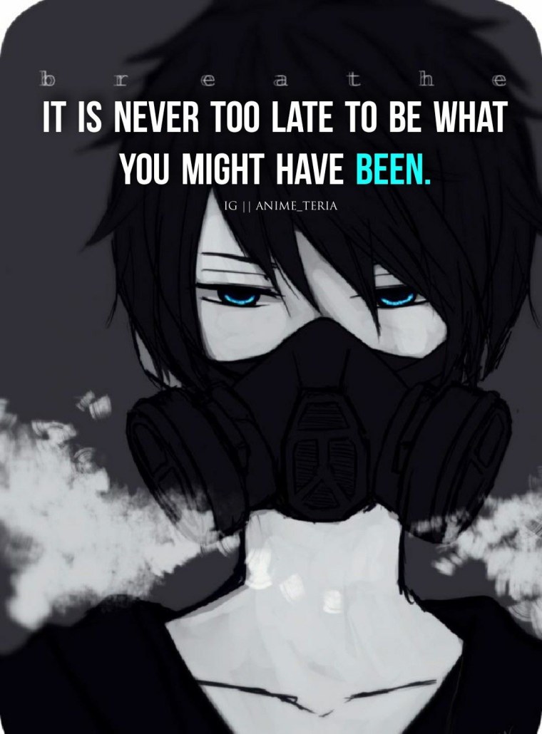 Аниме чувак в маске