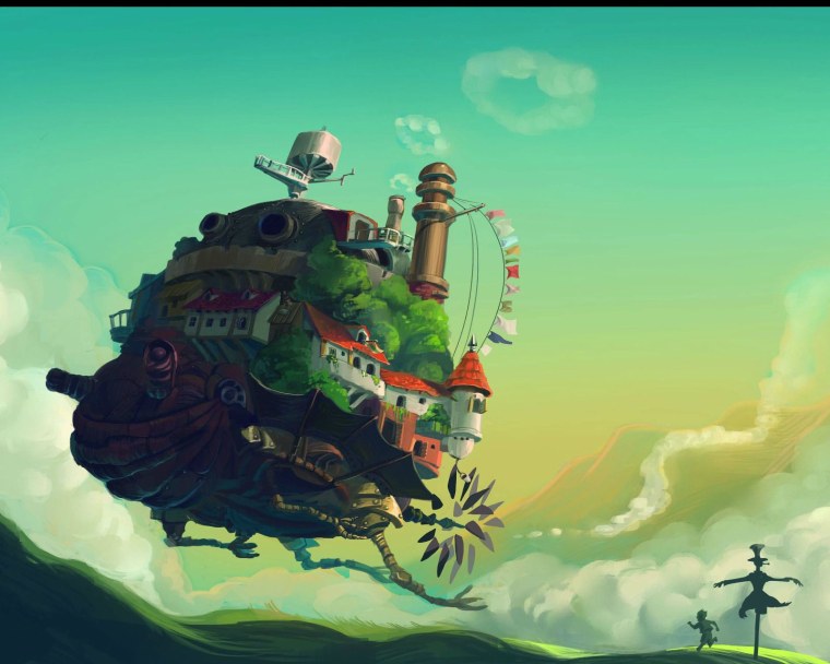 Аниме Хаяо Миядзаки Ходячий замок Хаула