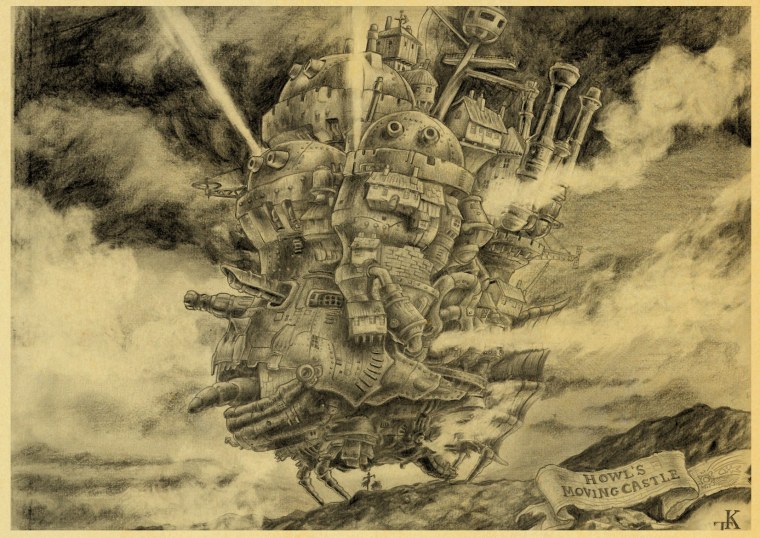 Аниме Хаяо Миядзаки Ходячий замок