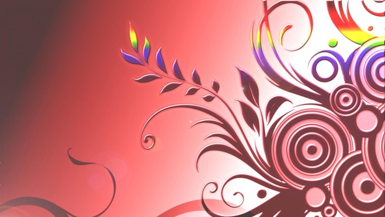 Абстракция в ярких тонах