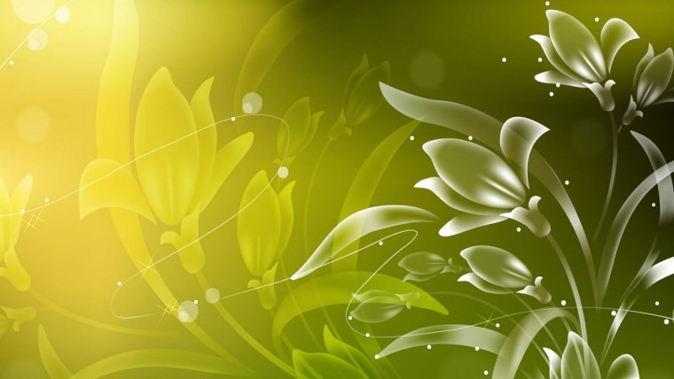 Абстрактные цветы