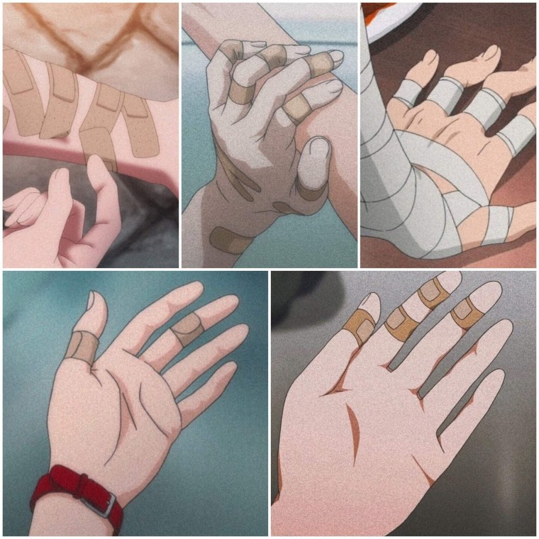 Пластыри на пальцах Эстетика