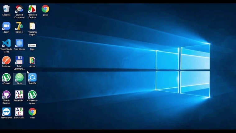 Экран виндовс 10