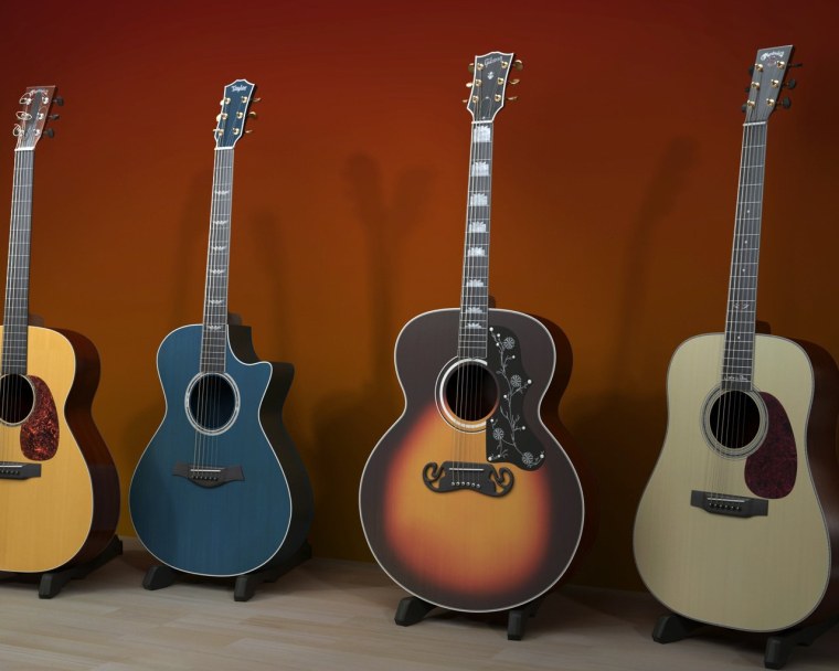 Гитара рисунок