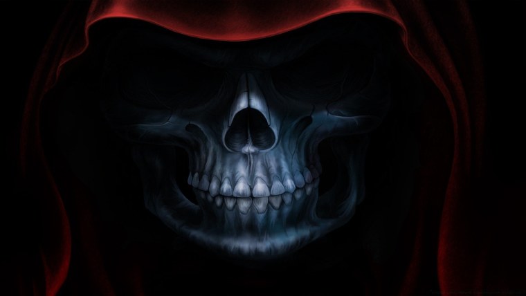 Череп в огне