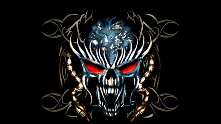 Красивый череп