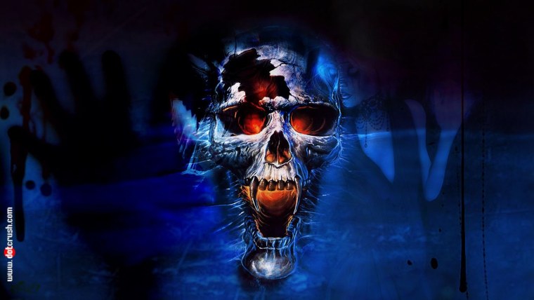 Страшные черепа на рабочий стол