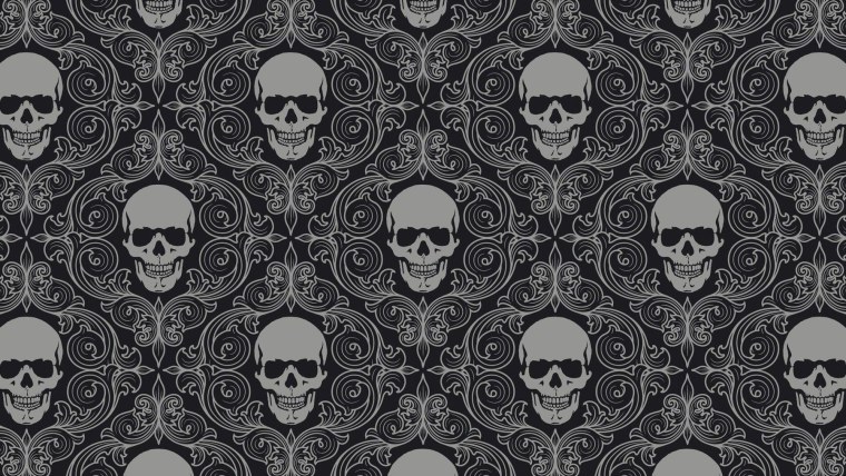 Заставка на рабочий стол череп