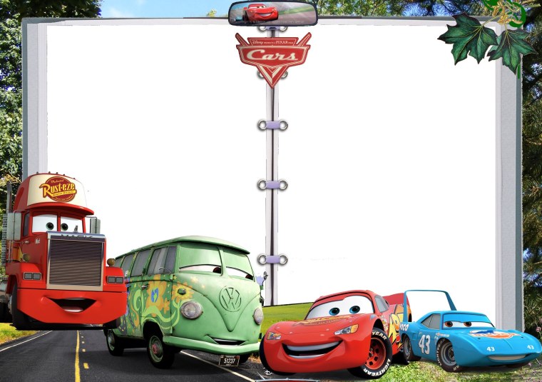 Рамка с машинками