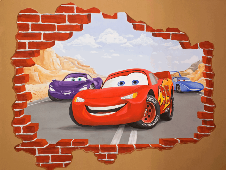 Картина молния Маквин