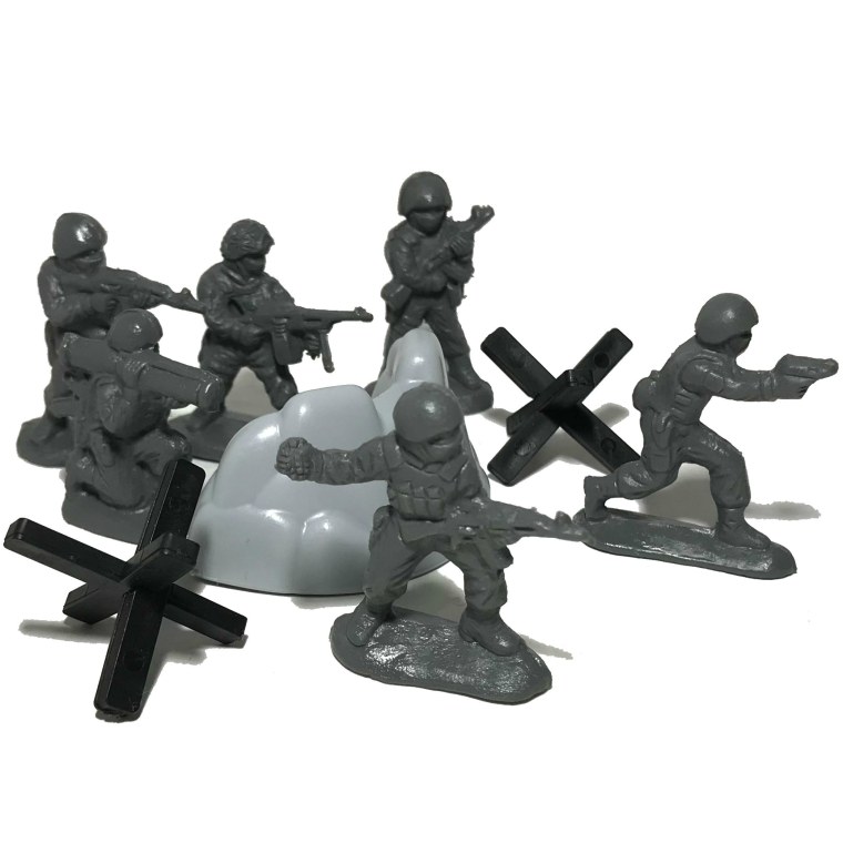 Игрушки 2000 солдатики спецназ