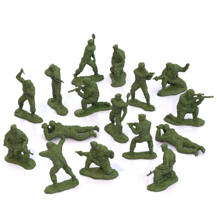 Нордпласт, набор "солдаты ВДВ России", (8 шт)