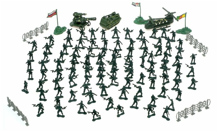 Набор солдатиков «военный»