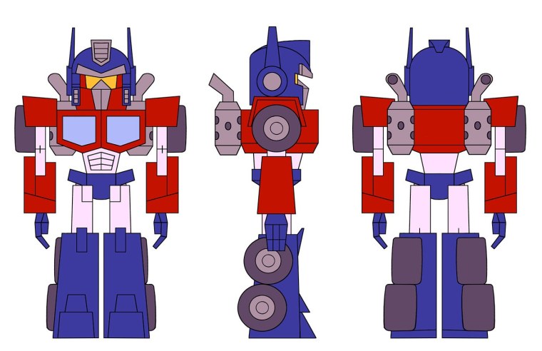 Оптимус Прайм скетч