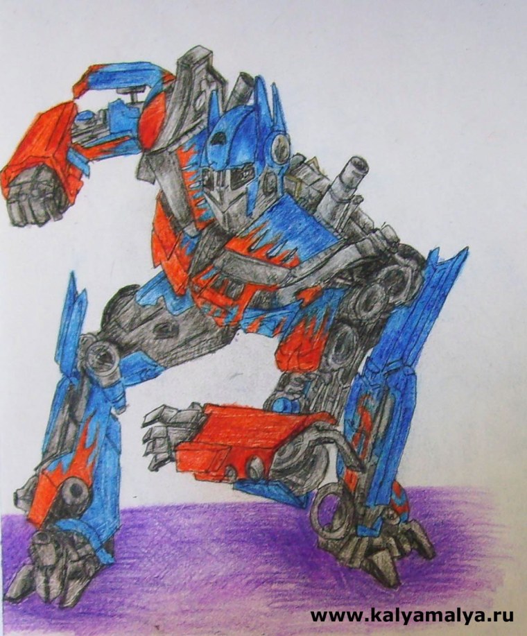 Трансформеры Прайм раскраска Оптимус Прайм