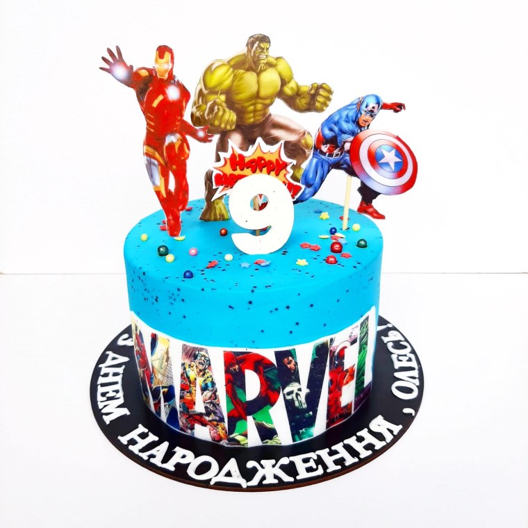 Торт Марвел Мстители