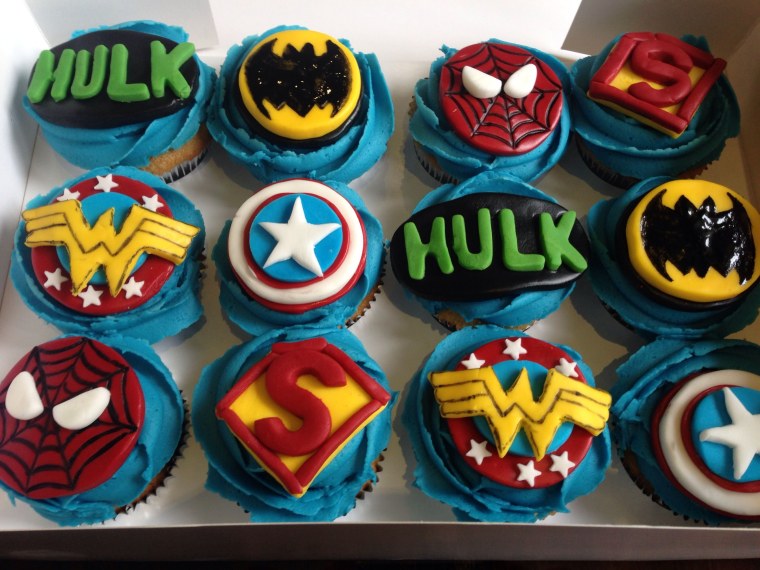 Капкейки Марвел Мстители