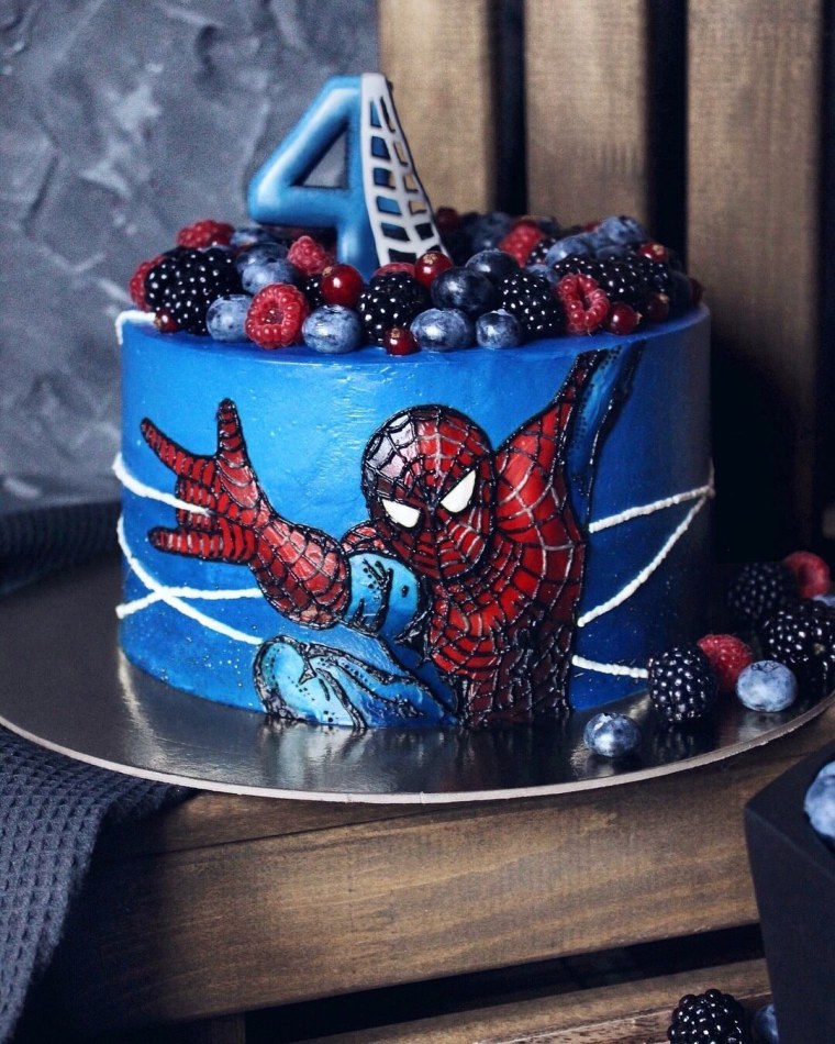 Торт Марвел человек паук