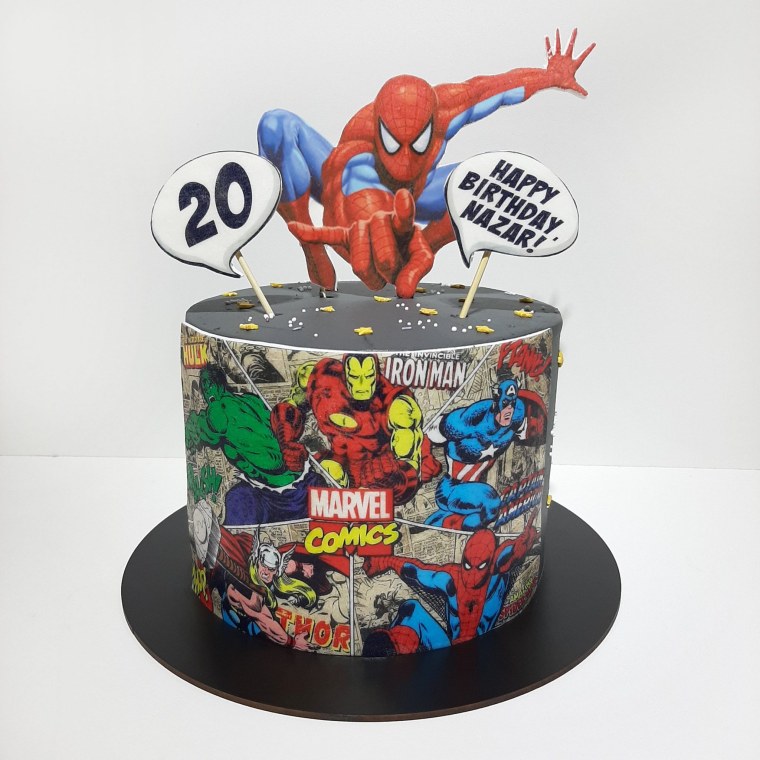 Марвел картинки на торт