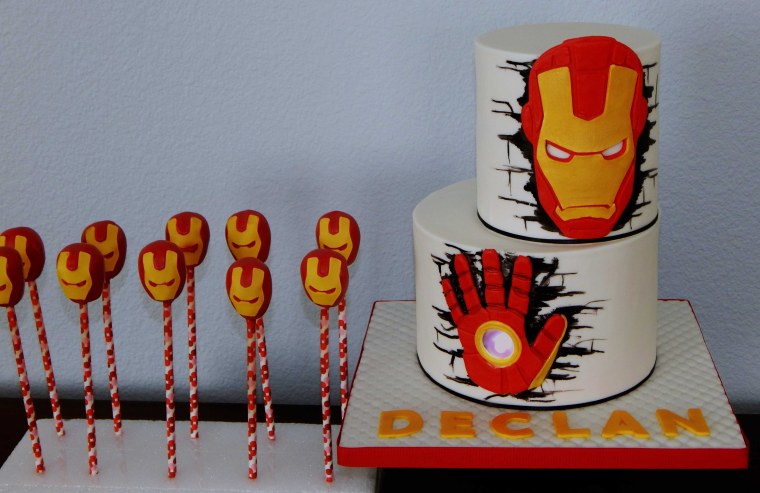День рождения в стиле железного человека