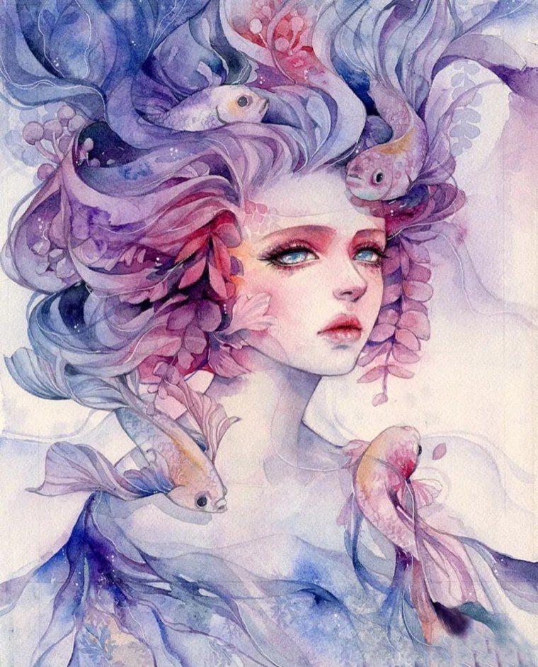 Margaret morales акварель