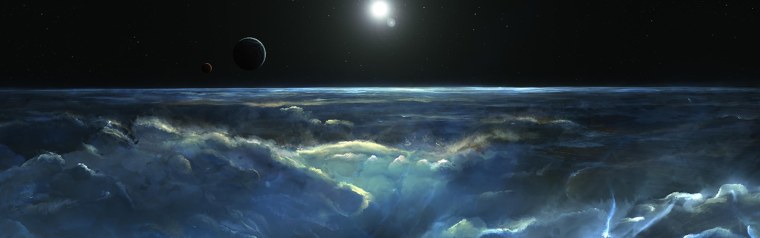 Космос на два монитора