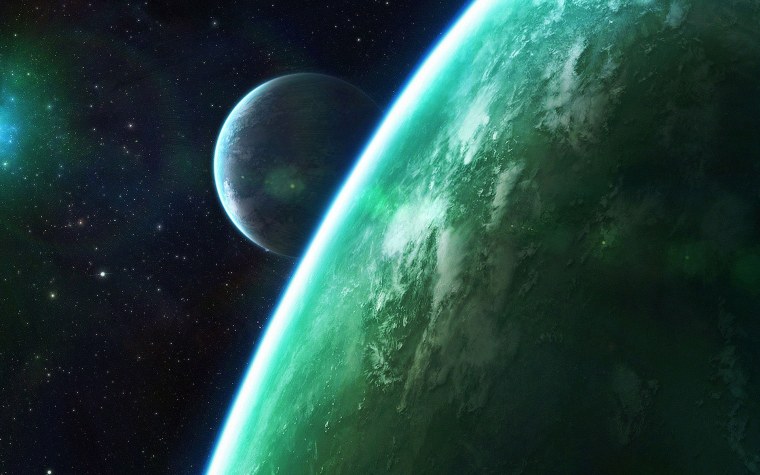 Космос на два монитора