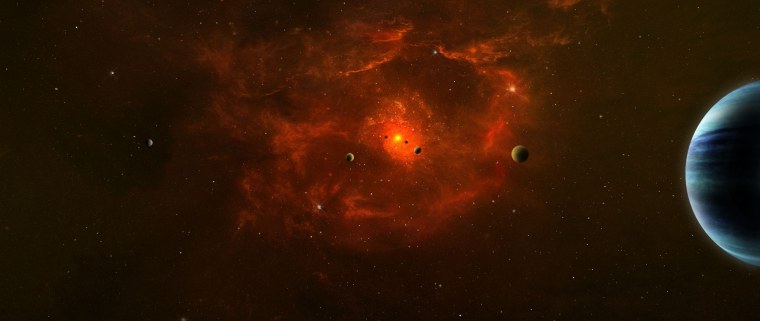 Обои на два монитора космос