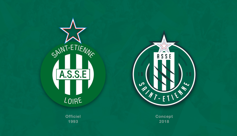 Saint Etienne New logo