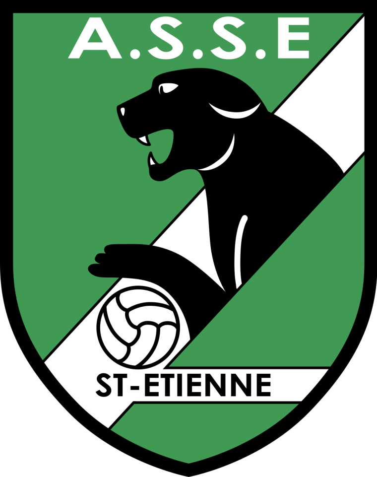 Эмблема клуба сент Этьен