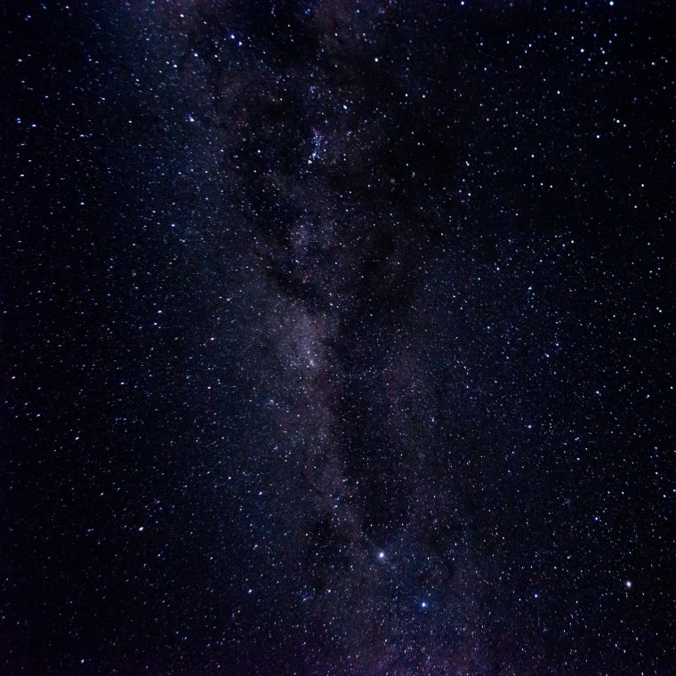 Ночное небо снизу вверх