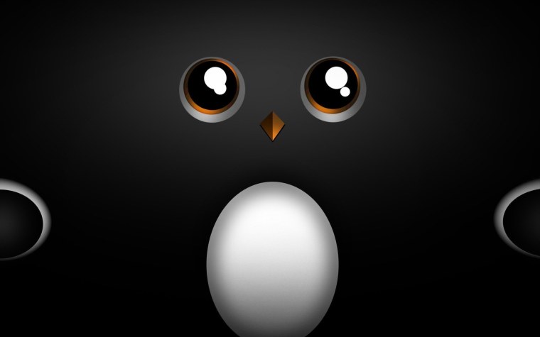 Глазки на черном фоне