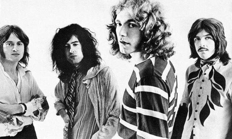 Участники группы лед Зеппелин